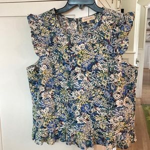 SOLITAIRE embroidered blouse